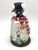 American Thomas Pacconi 14" Blown Glass Snowman Figurine For Sale - Image 3 of 5