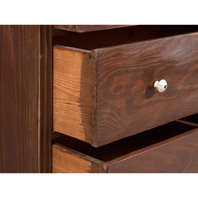 Antique Pine Chest of Drawers For Sale - Image 5 of 11