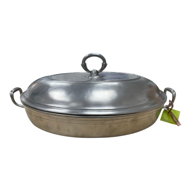 Match Toscana Pyrex Pewter Casserole Dish With Lid For Sale