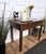 Wood Mid-Century Art Deco Italian Walnut Burl Wood Writing Desk Table, 1960s For Sale - Image 7 of 11