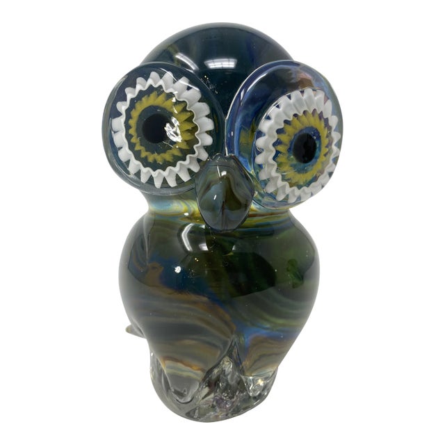 Murano Glass Owl For Sale