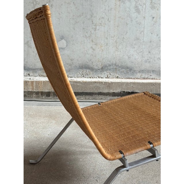 1980s PK22 Lounge Chair by Poul Kjaerholm for Fritz Hansen, 1989 For Sale - Image 5 of 8