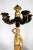 French Antique French Five Arms Bronze and Porcelain Candelabras - a Pair For Sale - Image 3 of 13