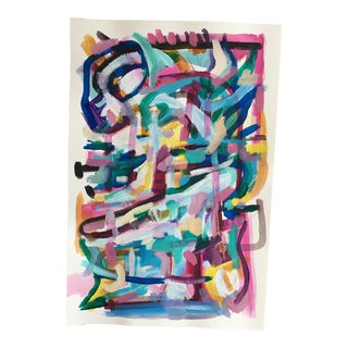 "No. 118" Original Painting by Jessalin Beutler For Sale