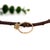 Demantoid Ring W Earth Mined Diamonds in Solid 14k Yellow Gold | Round 5mm, Size 6.75 For Sale In Columbus - Image 6 of 6