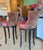 Wood George Cameron Nash Swivel Bar Stools - Set of 2 For Sale - Image 7 of 11