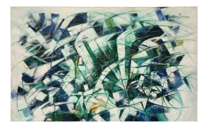 Green Energy - Mixed Technique on Canvas - Stefano Iannone - 2011