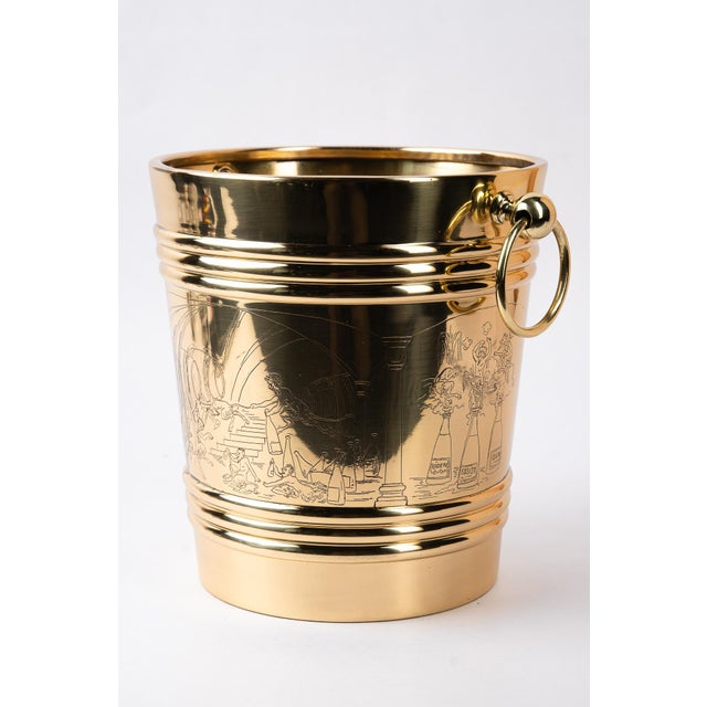 Vintage Brass Champagne Bucket, 1920s For Sale - Image 10 of 18