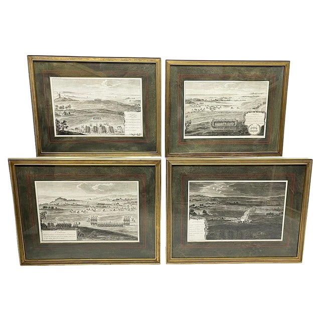 Antique French Engravings by Blarenberghe, 1775, Set of 4 For Sale