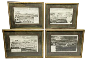 Antique French Engravings by Blarenberghe, 1775, Set of 4