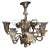 Vintage 9-Light Chandelier from Cesare Toso For Sale