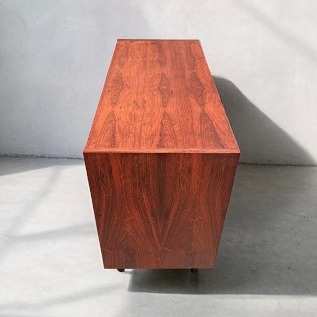 Brown Vintage Danish Rosewood Sideboard from Randers Møbelfabrik, 1960s For Sale - Image 8 of 11