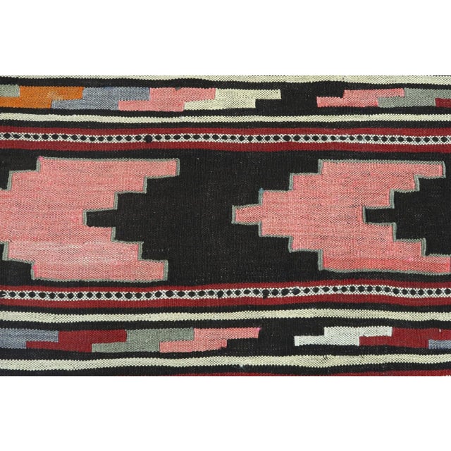 Mid 20th Century Anatolian Turkish Kilim Rug-6′8″ × 13′3″ For Sale - Image 10 of 13