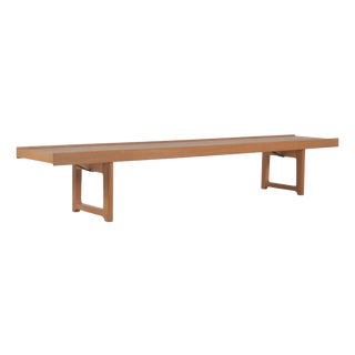 Vintage Norwegian Krobo Bench by Torbjøn Afdal for Bruksbo, 1960s For Sale