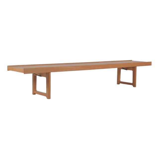 Vintage Norwegian Krobo Bench by Torbjøn Afdal for Bruksbo, 1960s For Sale