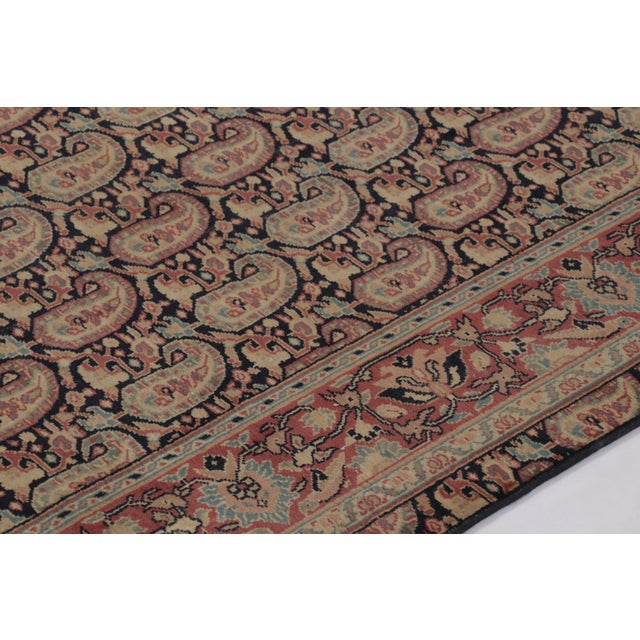 Traditional Vintage Persian Boteh Sarouk Runner, Polychromatic With Floral Patterns - Rug & Kilim For Sale - Image 3 of 9