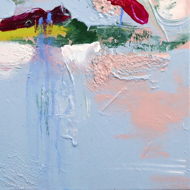 2020s My Lucky Rainbow - Original Graffiti Heart Abstract Mixed Media Painting For Sale - Image 5 of 9