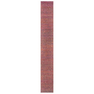 Modern Sari Silk Runner Fragment by Doris Leslie Blau For Sale