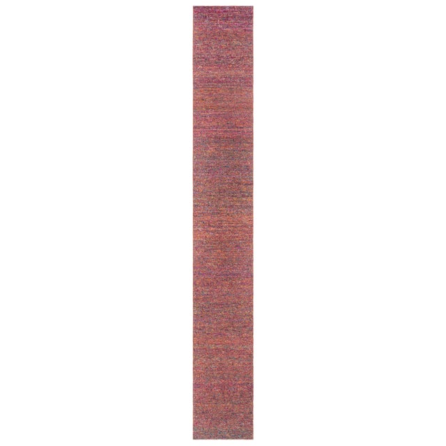 Modern Sari Silk Runner Fragment by Doris Leslie Blau For Sale