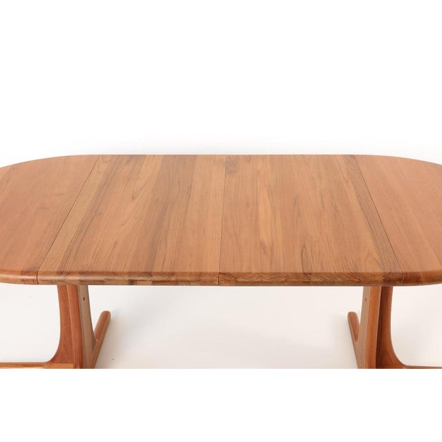 Scandinavian Teak Dining Table from Dyrlund, 1970s For Sale - Image 11 of 18