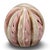 Figurative Mid Century Murano Zanfirico Latticino Art Glass Paperweight 3" For Sale - Image 3 of 14