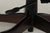 Vintage Green Leather Mahogany Swivel Desk Chair For Sale - Image 13 of 13