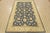 Farmhouse Ziegler Rug 5’10” X 8’9” Blue Wool Traditional Hand-Knotted Oriental Carpet For Sale - Image 3 of 13