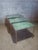 1960s Nesting Tables in Green Marble and Metal, 1960s, Set of 3 For Sale - Image 5 of 13