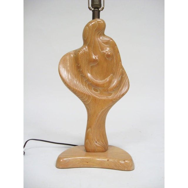 1900s Mid-Century Modern Heifetz Sculptural Table Lamp For Sale In Chicago - Image 6 of 9