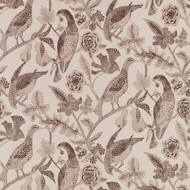 Contemporary Schumacher Katmandu Wallpaper in Graphite For Sale - Image 3 of 3