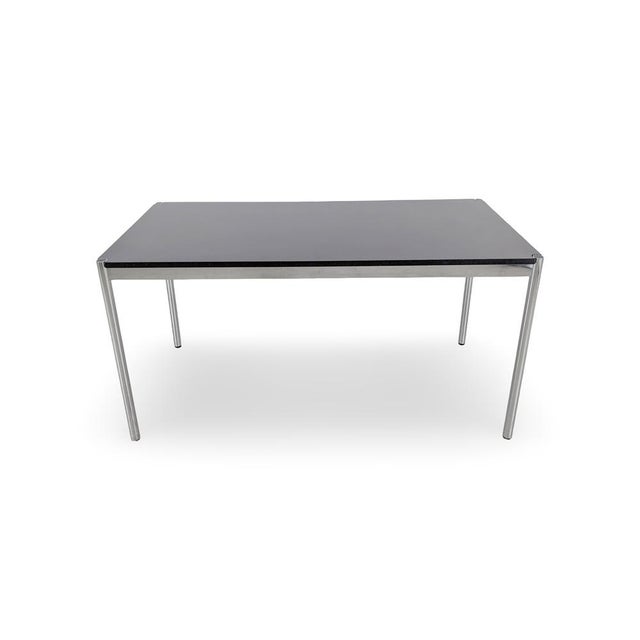 Black Granite Desk from USM Haller For Sale - Image 8 of 8