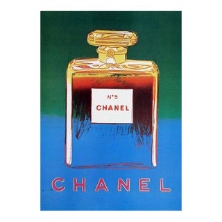 Vintage Andy Warhol Chanel No. 5 Poster For Sale