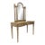 Vintage LaBarge Louis XVI Painted Vanity, Mirror For Sale