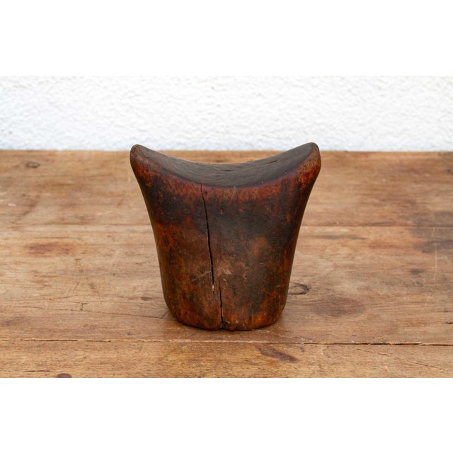 African Antique Headrest From Ethiopia For Sale - Image 3 of 7