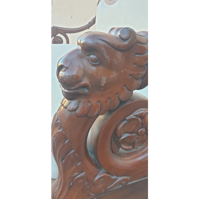 19th Century Mahogany Sofa For Sale - Image 3 of 18