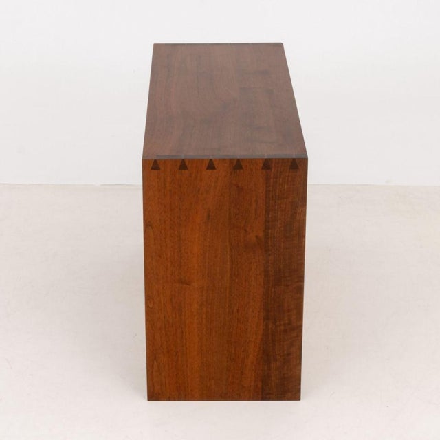 George Nakashima Walnut Hanging Cabinet, 1978 For Sale - Image 9 of 13