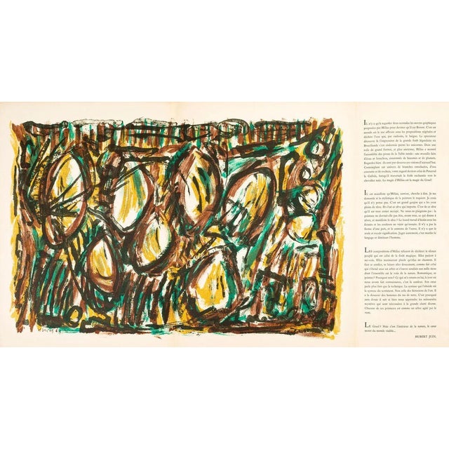 Helias - Original Lithograph by Serge Hélias - 1963 1963 For Sale - Image 4 of 6