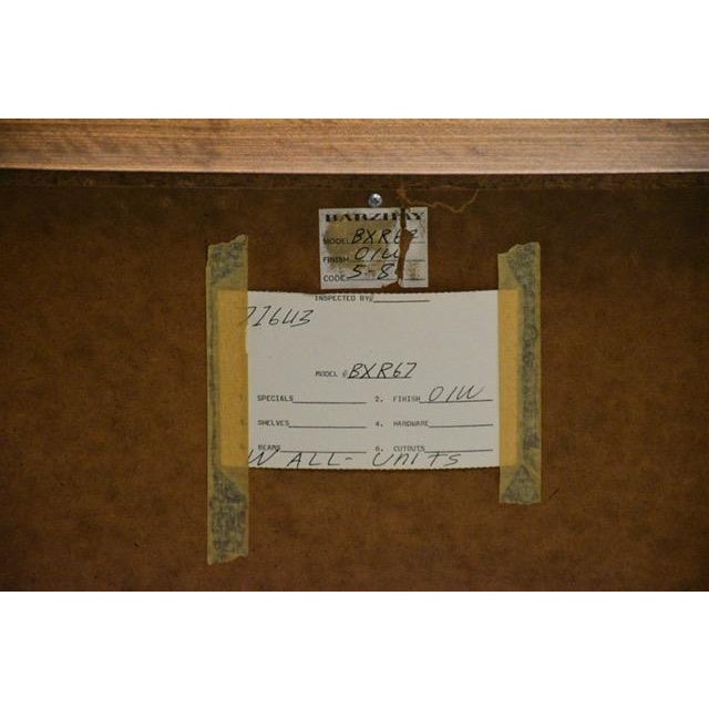 1960s Walnut Tall Armoire Dresser by Barzilay For Sale - Image 13 of 13