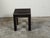 Vintage Italian Midcentury Faux Alligator Side Table with Metal Accents For Sale In Atlanta - Image 6 of 10