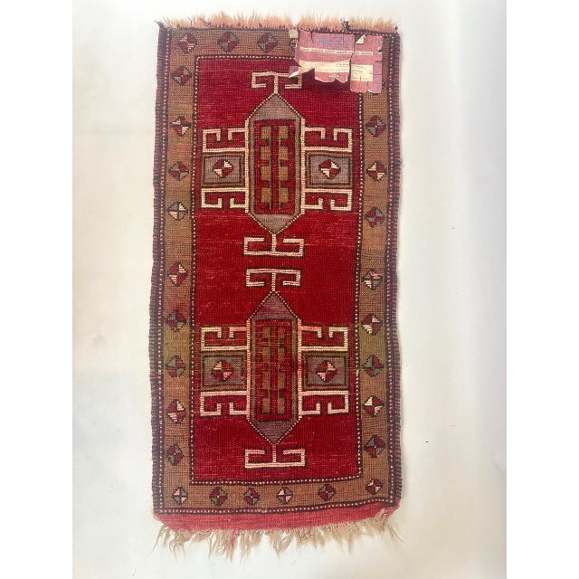 Vintage Turkish Hand-Woven Malatya Rug from Ikea, 1960s For Sale - Image 6 of 13