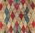 Colorful 19th Century Antique American Hooked Rug With Diamond Design 4'1 X 8'8 For Sale - Image 9 of 11