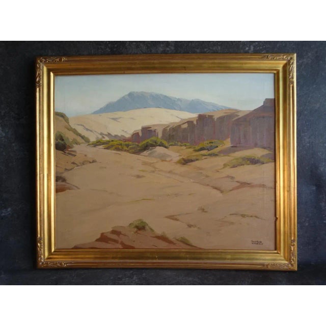Sam Hyde Harris Desert Landscape Oil on Canvas For Sale - Image 9 of 9