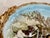 Rare 19th Century French Sarreguemines Majolica "The Hunt of the Wolves" Barbotine Platter, Rare Turquoise Color. For Sale - Image 10 of 17