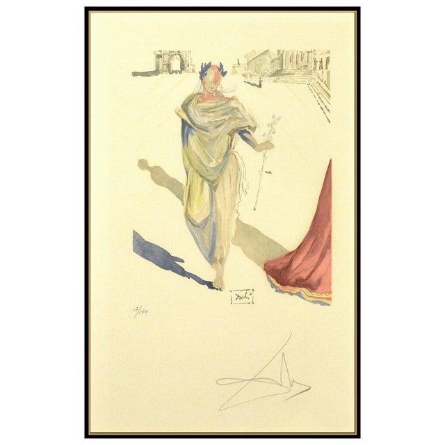 Message us to inquire about custom framing options! (Included for free with every purchase) The artwork here, "Apollon",...