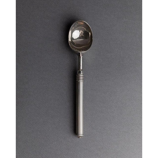 Vintage Silver-Plated Ice Cream Scoop, 1930s For Sale - Image 11 of 11