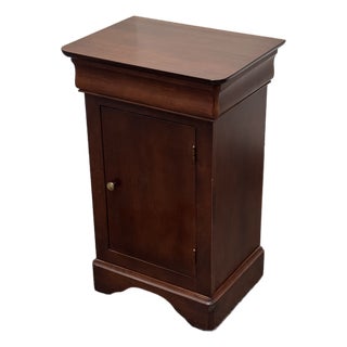 Shermag Louis Philippe Bedside Cabinet For Sale