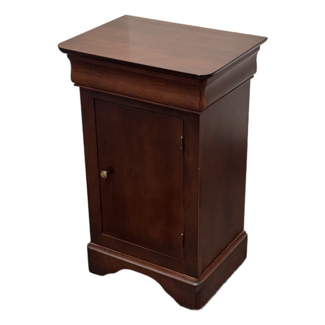 Shermag Louis Philippe Bedside Cabinet For Sale