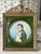 Antique French Napoleon Bonaparte Miniature Portrait in Empire Gilt Frame For Sale - Image 9 of 9