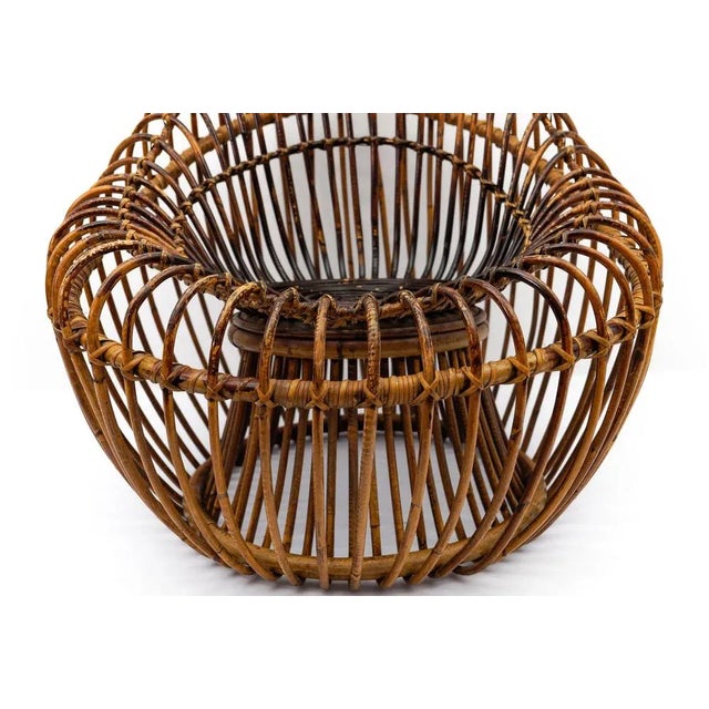 Armchair in Rattan and Bamboo by Janine Abraham & Dirk Jan Rol, 1950s For Sale - Image 16 of 18