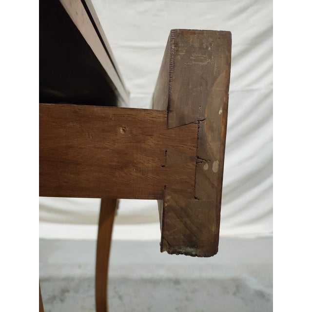 Early 20th Century French Louis XV Style Marquetry Convertible Game Table With Chess & Backgammon For Sale - Image 14 of 17